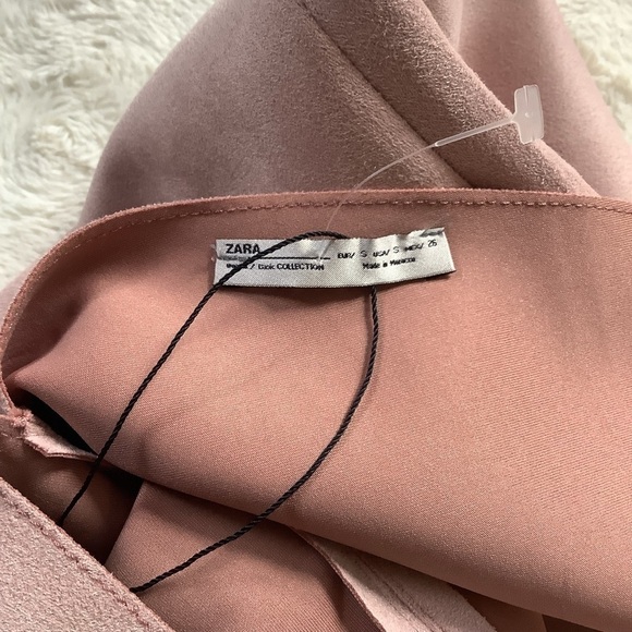 ZARA Suede Effect Dress - Picture 6 of 8